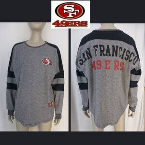 San Francisco 49ers Team Apparel Long Sleeve Sweatshirt (Size M)